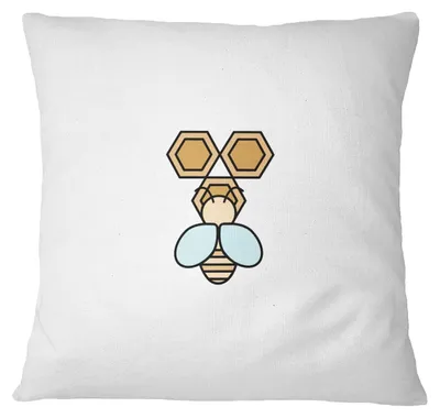 Dekorative Kissenhülle 60x60 cm weiß Polyester mit Reißverschluss