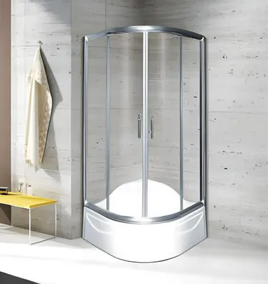 Obrázek produktu pro Sprchový kout Sprchové dveře Rohová sprcha Sprchový kout 90x90 cm