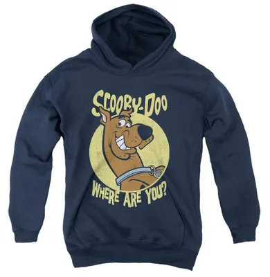 Produktbild von Scooby Doo - "Where Are You?" Kapuzenpullover für Kinder TV37490 (152-158) (Marine)