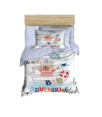 Produktbild von L'Essentiel Linge de Maison, PH166, Baby-Bettbezug-Set, Blau, 100 x 150 cm