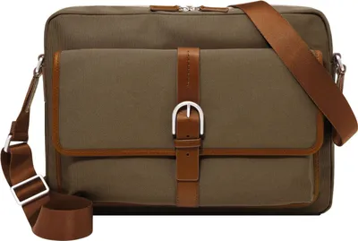 Produktbild von FOSSIL Businesstasche Umhängetasche Camden Messenger Dark Khaki
