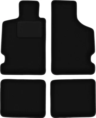 Produktbild von Schwarze Veloursmatten für: Citroen Saxo Fließheck (1996-2003)