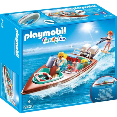 Immagine prodotto di PLAYMOBIL 9428 Motoscafo con motore subacqueo