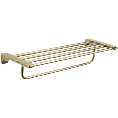 Zdjęcie produktu dla Mexen Lea półka na ręcznik, złota - 7026020-50