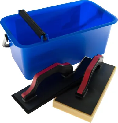 Image de STUBAI Kit de lavage pour carrelage Hobby 10L 4 pces