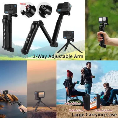 Produktbild von ayex GoPro Accessory Kit All-in-One Lösung für Ihre Abenteuer (Hero 11 10 & 9)