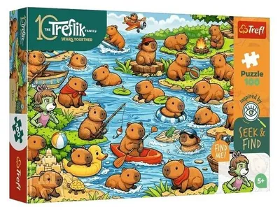 Obrázek produktu pro Puzzle 100 dílků – Kapybary TREFL