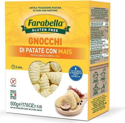 Produktbild von Farabella Kartoffel Gnocchi mit Mais 500g