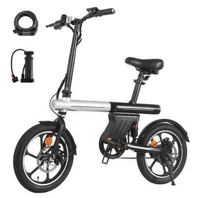 Produktbild von A11 faltbares Pendler‑Elektrofahrrad, 25 km/h, 36V 12,8Ah, max. Steigfähigkeit 20°, Doppelscheibenbremsen vorne und hinten, 3+1 Fahrmodi,120kg