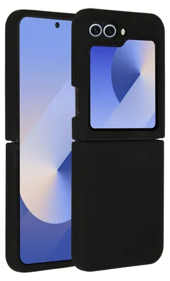 Obrázok produktu pre Accezz Liquid Silicone Backcover pre Samsung Galaxy Z Flip 6 - čierny