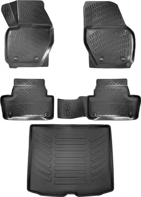 Produktbild von 3D Auto Gummimatten & Kofferraumwanne für Volvo XC60 (1.Gen) 2008-2017