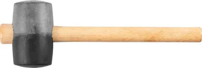 Produktbild von Hammer Strend Pro 680 g, Gummihammer, Blackhead, Holzgriff