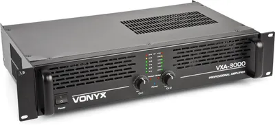 Produktbild von Vonyx VXA-3000, 2.0 Kanäle, 90 dB, 1500 W, 1000 W, 70 dB, 3000 W
