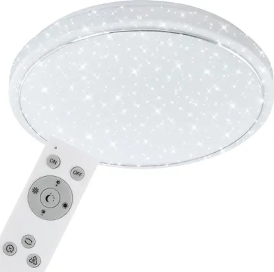Produktbild von LED Deckenleuchte Dimmbar Fernbedienung Sternenhimmel CCT 48W weiß Briloner