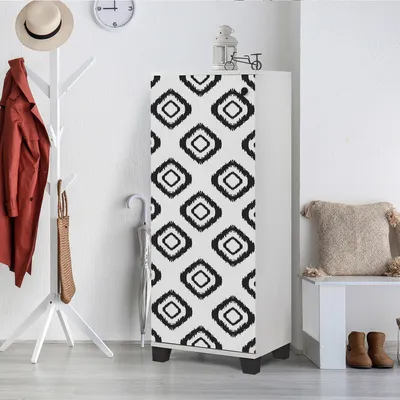 Obrázok produktu pre Skye Decor, Skrinka na topánky - Feliz 509 (biela + ?ierna)