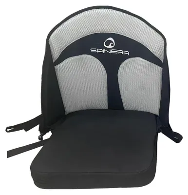 Image de Siège de kayak Spinera Pro à dossier haut avec rembourrage et porte-bouteille - Siège de kayak confortable