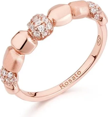 Immagine prodotto di Originale anello in bronzo con zirconi Into the blue RZIB35 - Circonferenza: 56 mm.