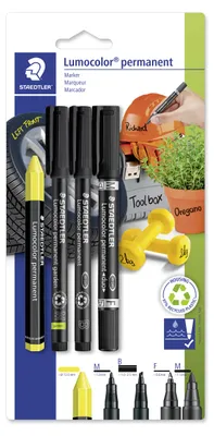 Obrázok produktu pre Staedtler Lumocolor 60, 4 kusov