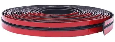 Immagine prodotto di Guarnizione impermeabile da 5 metri - Nastro sigillante fonoassorbente - Protezione antipolvere - Adatto per auto/motori - Facile da installare