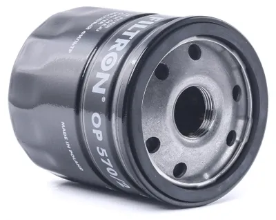 Produktbild von Ölfilter FILTRON OP 570/2 Anschraubfilter für OPEL INSIGNIA Caravan Mokka / Mokka X (J13) Astra K Sports Tourer (B16) Corsa E Schrägheck (X15) Adam