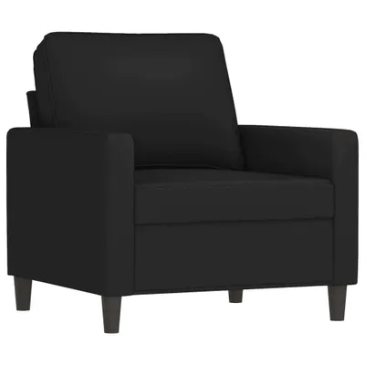 Produktbild von 3-tlg. Sofagarnitur mit Kissen Schwarz Samt