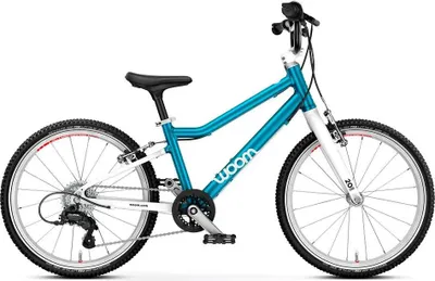 Produktbild von WOOM GO 4 (Gen. H) Kinder Fahrrad 6-8 Jahre 115-130 cm blau 20"