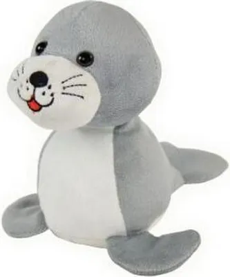 Obrázok produktu pre Hovoriace zvieratko tuleň SKIBI chatterbox bľabotá všetko šedá 16 cm
