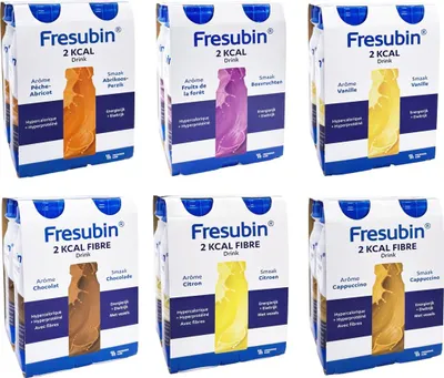 Produktbild von Fresubin 2 KCAL Mischkarton - 24x200ml Trinkflasche
