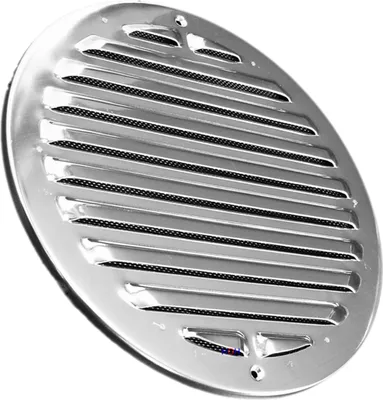 Produktbild von Lüftungsgitter LG 50410 Rund Alu F1 Zuluft Abluftgitter Ø 240 mm