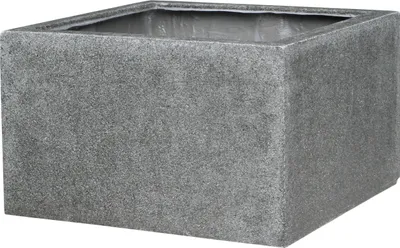 Produktbild von Dehner Gartenbrunnen-Umrandung, ca. 60 x 35 x 60 cm, Polyresin, grau