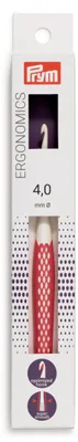 Produktbild von Prym Ergonomics Wollhäkelnadel 16cm Länge 4,0mm Durchmesser