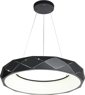 Zdjęcie produktu dla Lampa wisząca LED 36W REUS LP-8069/1P LED BK Light Prestige