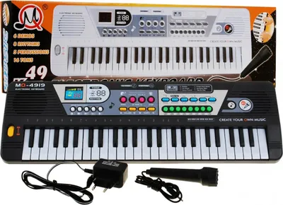 Produktbild von Keyboard Für Kinder Mq-4919 Organ, 49 Tasten, Mikrofonaufnahme