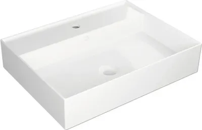Produktbild von Jungborn Waschtisch QUATTRO 61 x 46 cm weiß glänzend