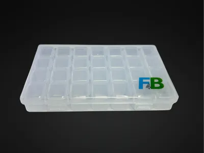 Produktbild von Aufbewahrungsbox für Diamantmalerei (28 Stück) | Sortierbox