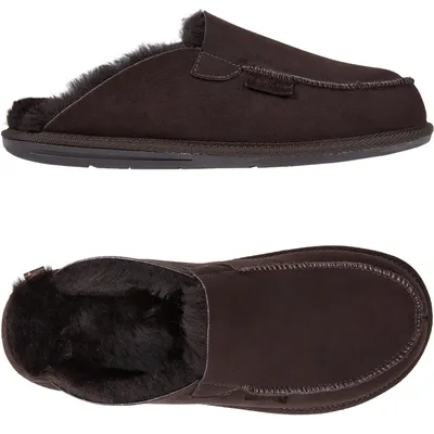Produktbild von Vanuba »AWASSI Herren« Hausschuh Echtleder Hüttenschuhe/Winter-Hausschuhe/Gefüttert