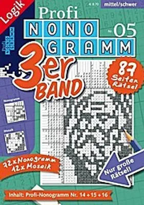 Obrázok produktu pre Profi-Nonogramm 3er-Band Nr. 5