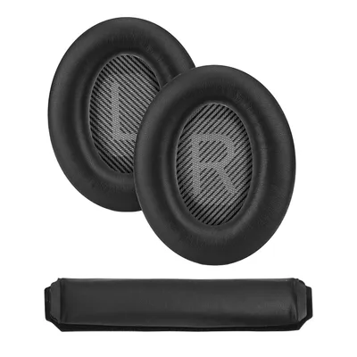 Zdjęcie produktu dla INF Nauszniki i poduszki do słuchawek Bose QC15 QC25 QC35 z pałąkiem