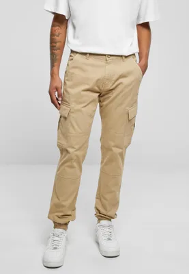 Produktbild von TB1435 - Washed Cargo Twill Jogging Pants unionbeige 32