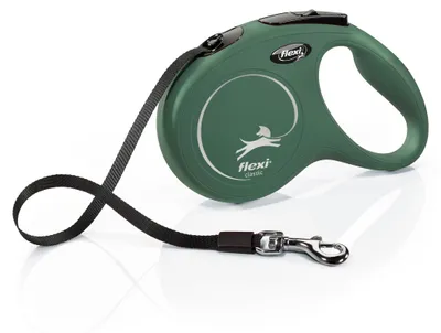 Productafbeelding van flexi New Classic met riem, kleur: groen, maat: M