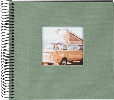 Image de Album à spirales Goldbuch Bella Vista Artichaut vert 20 x 20 cm