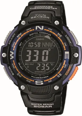 Obrázek produktu pro Casio SGW-100-2BER, Voděodolný, Teploměr, Elektronický