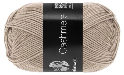 Produktbild von Lana Grossa MEILENWEIT 50 CASHMERE weiche 4-fach Sockenwolle mit Kaschmir-Anteil 210 m Farbe 013 - Grège