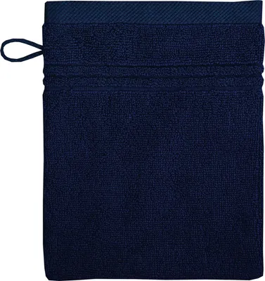 Produktbild von Dyckhoff Waschlappen Nature marine 16 x 21 cm, 6 St.