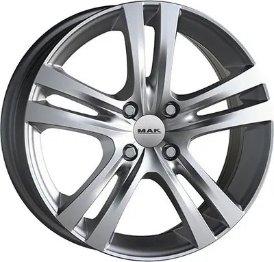 Produktbild von Alufelge Mak Zenith 7X17 4X100 Et 35 Light Titan