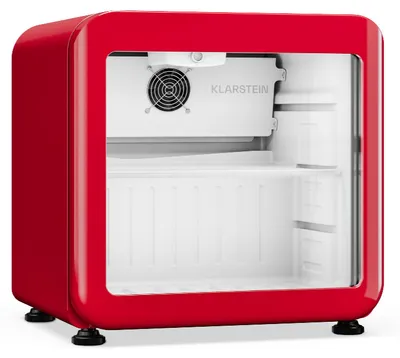 Obrázok produktu pre Klarstein Audrey Evo chladnička na nápoje 45 l – chladnička na nápoje so sklenenými dvierkami, LED svetlo, nastaviteľná teplota 0 – 10 °C, tichuá prevádzka