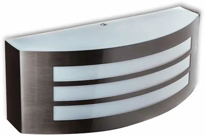 Produktbild von V-TAC Wandleuchte VT-7680 (7514), 230V, E27, IP 44, Edelstahl