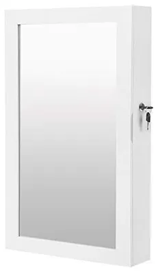 Imagen del producto de Mueble de almacenamiento - Leobert - Blanco - 37 x 10 x 67 cm