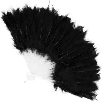 Produktbild von Fächer 20er Jahre Flapper schwarz