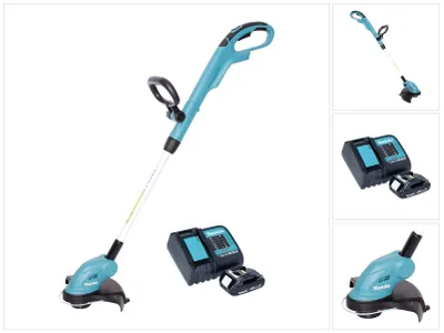 Immagine prodotto di Makita DUR181SY, cavo in nylon, impugnatura a D, nylon, 19 cm, 7800 RPM, nero, verde